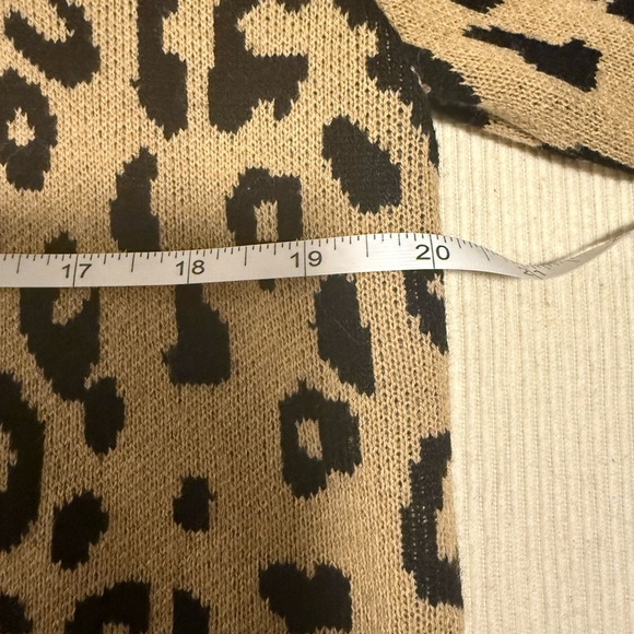 Kasper Tan and Black Blazer Classic Leopard Print - Picture 6 of 9